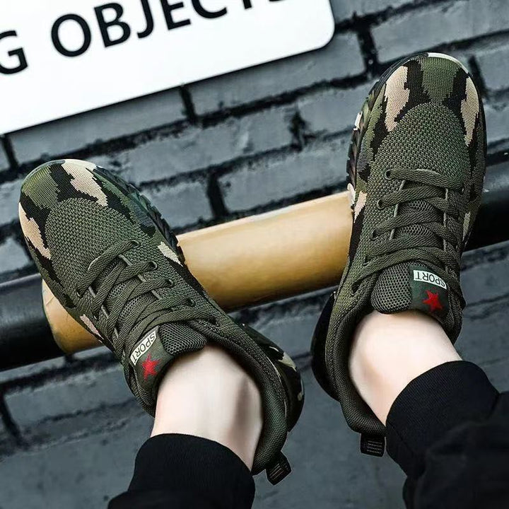 SUNKISSEDSTEP Unisex Camouflage Lightweight Outdoor Walking Shoes