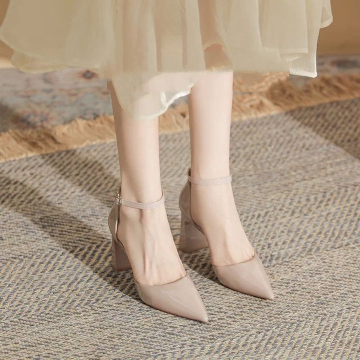 Mary Jane Ankle Strap Heels