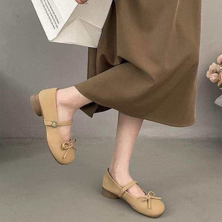 Sweet Bow Mary Jane Flats