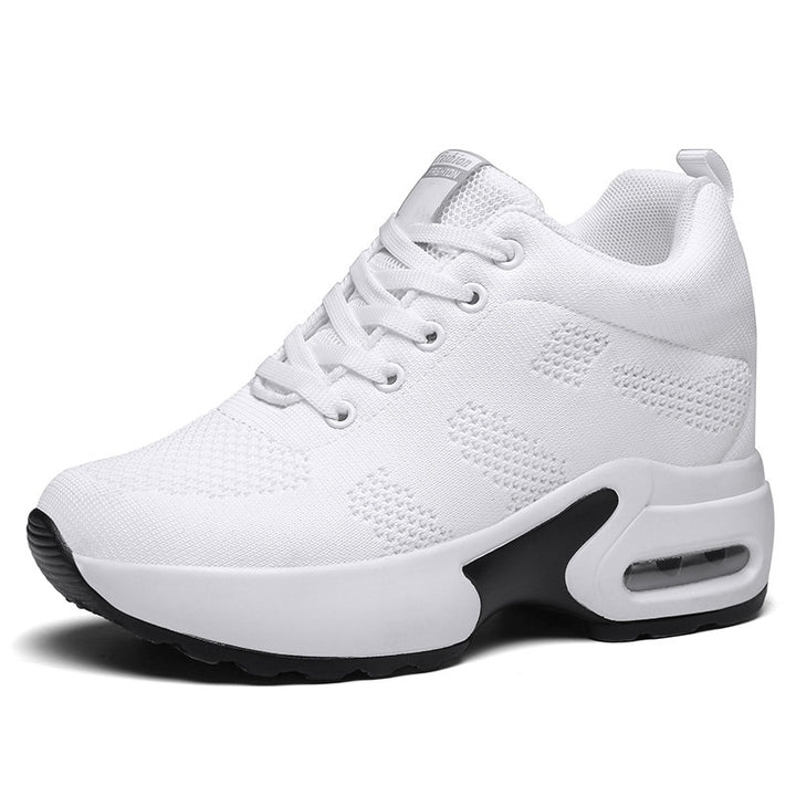 SUNKISSEDSTEP Women’s Air Cushion Mesh Walking Sneakers