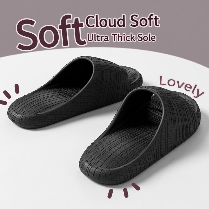 SUNKISSEDSTEP Unisex Cloud Comfort EVA Home Slides