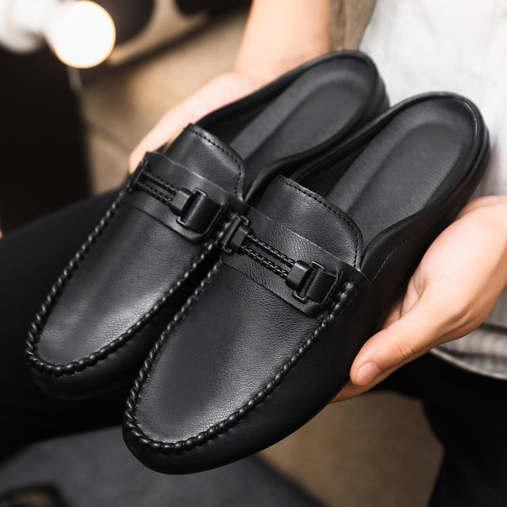 SUNKISSEDSTEP Men’s Classic Comfort Slip-On Loafers
