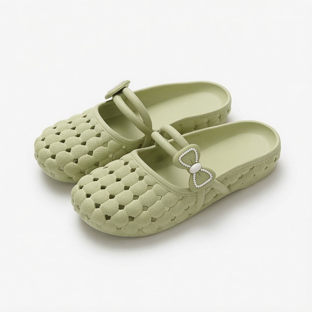 SUNKISSEDSTEP Women’s Lightweight PVC Comfort Clogs