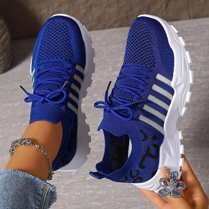 SUNKISSEDSTEP Women’s AirFlex Chunky Knit Sneakers