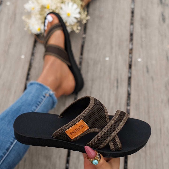 SUNKISSEDSTEP Women’s Breathable Mesh Comfort Slides