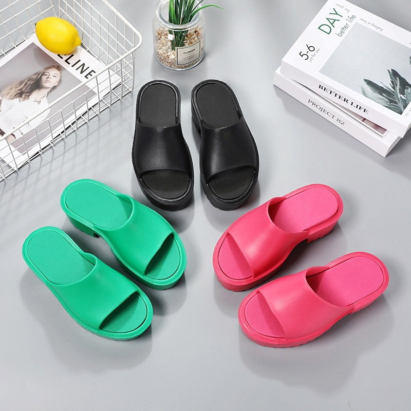 SUNKISSEDSTEP Women’s Nova Platform Slides (US 5.5–8.5)
