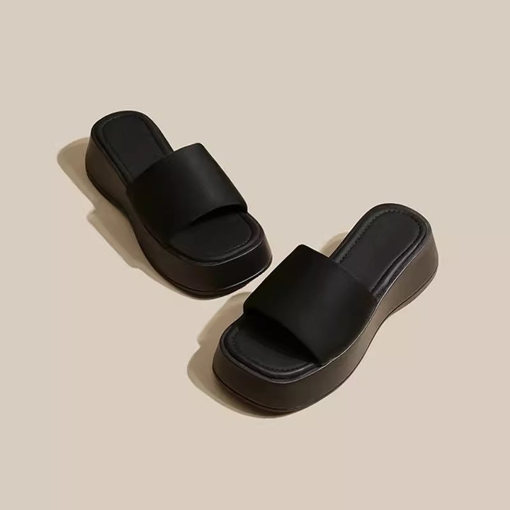 Minimalist Platform Slide Sandals
