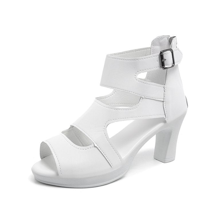 Cutout Gladiator Heels