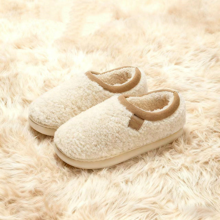 SUNKISSEDSTEP Women’s HearthSoft Plush Closed-Back Slippers