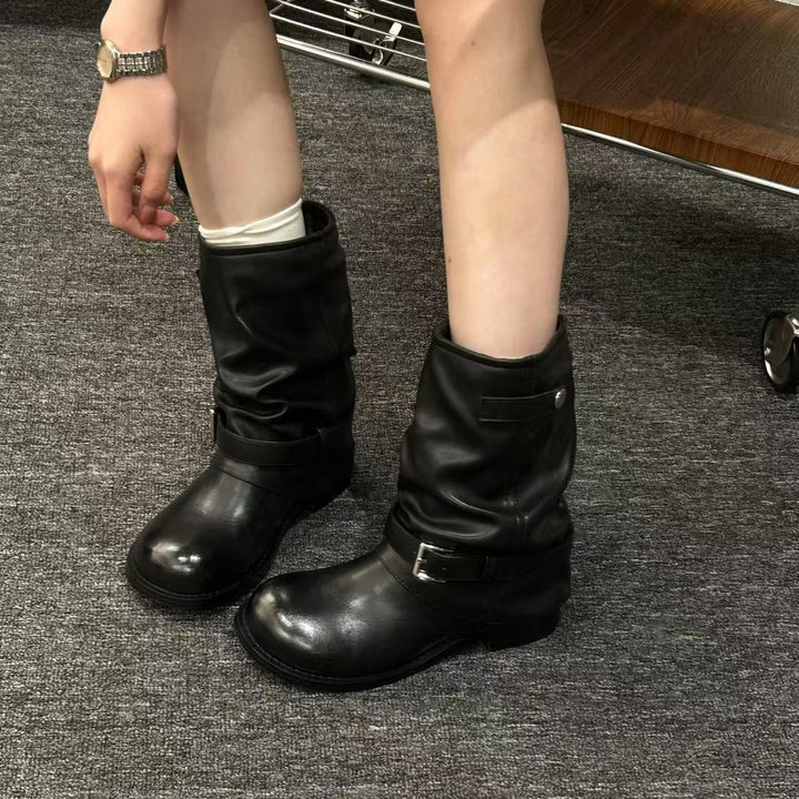 Vintage Western Slouch Boots