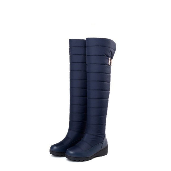 SUNKISSEDSTEP Women’s Plush Tall Snow Boots