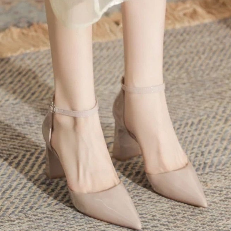 Mary Jane Ankle Strap Heels