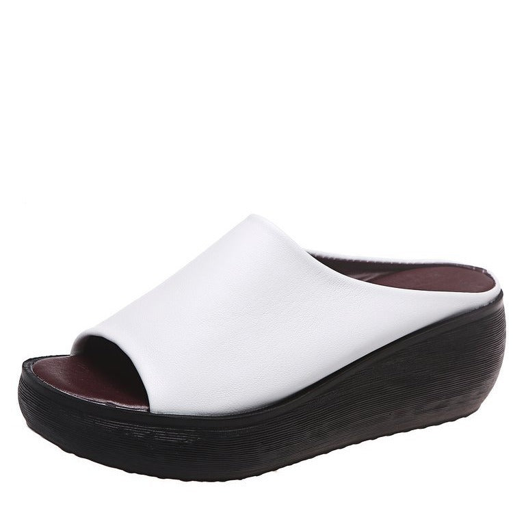 SUNKISSEDSTEP Women’s Savannah Platform Wedge Slides (US 5.5–10)