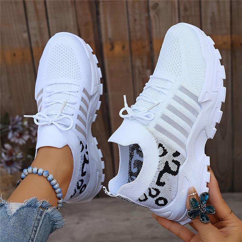 SUNKISSEDSTEP Women’s AirFlex Chunky Knit Sneakers