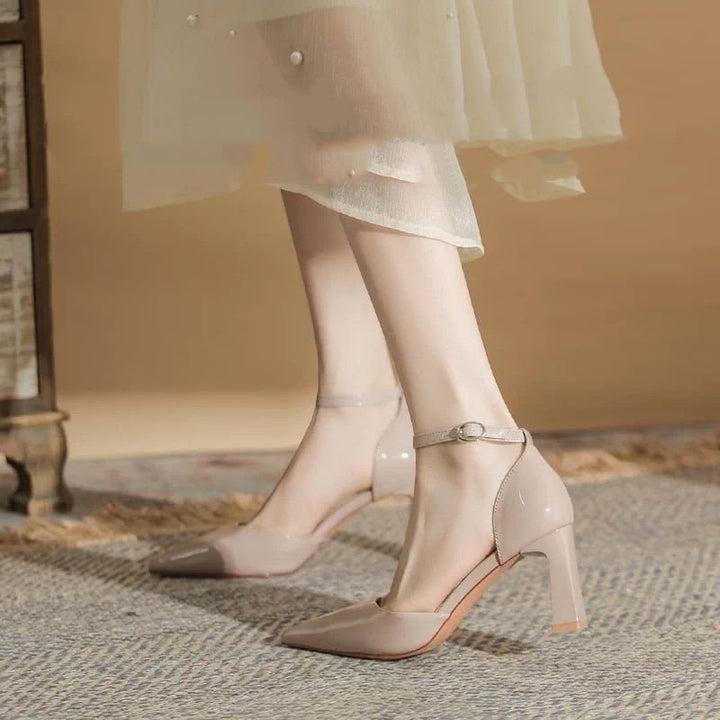 Mary Jane Ankle Strap Heels