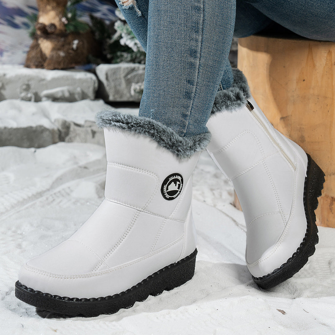 SUNKISSEDSTEP Women’s Waterproof Plush-Lined Winter Snow Boots