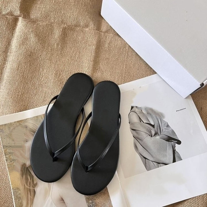 Minimalist French Flip-Flop Sandals