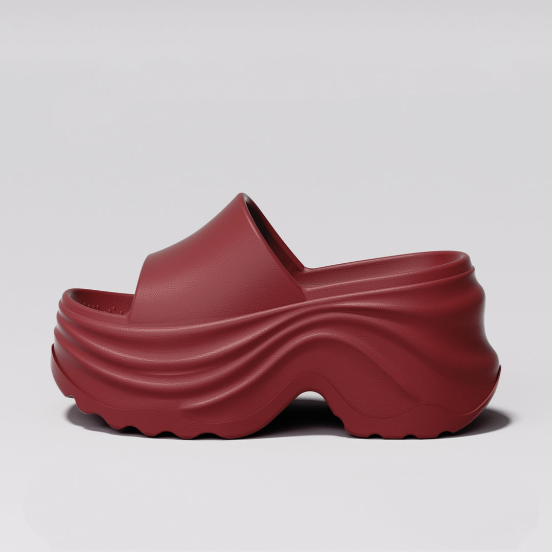 SUNKISSEDSTEP Women’s Chunky EVA Platform Slide Sandals
