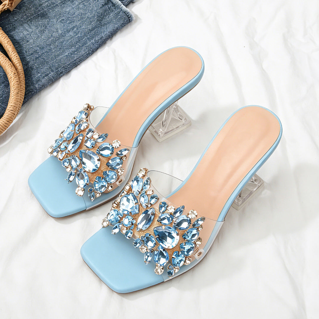 Crystal Rhinestone Heels