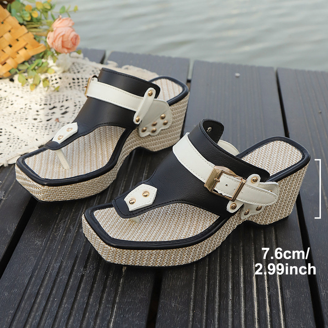 Bohemian Wedge Sandals