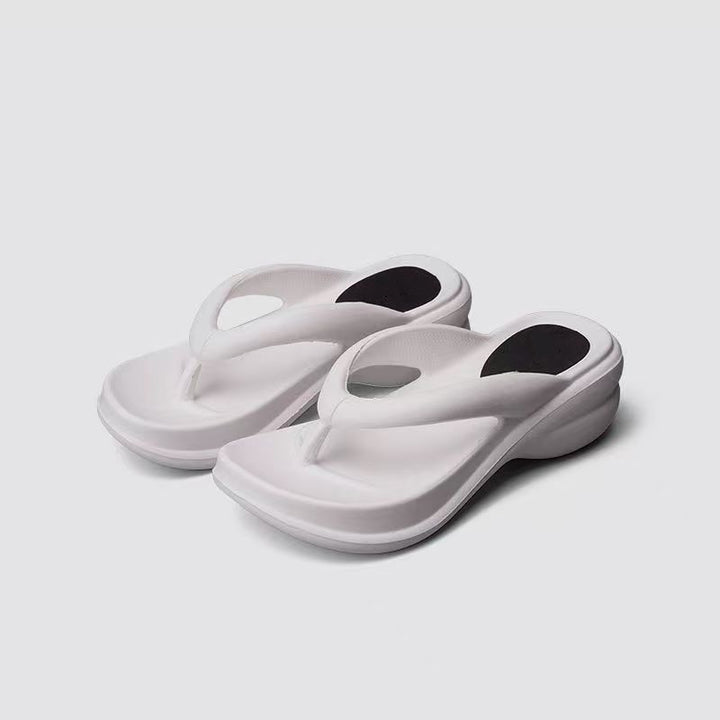 SUNKISSEDSTEP Women’s Soft Step EVA Wedge Flip Flops