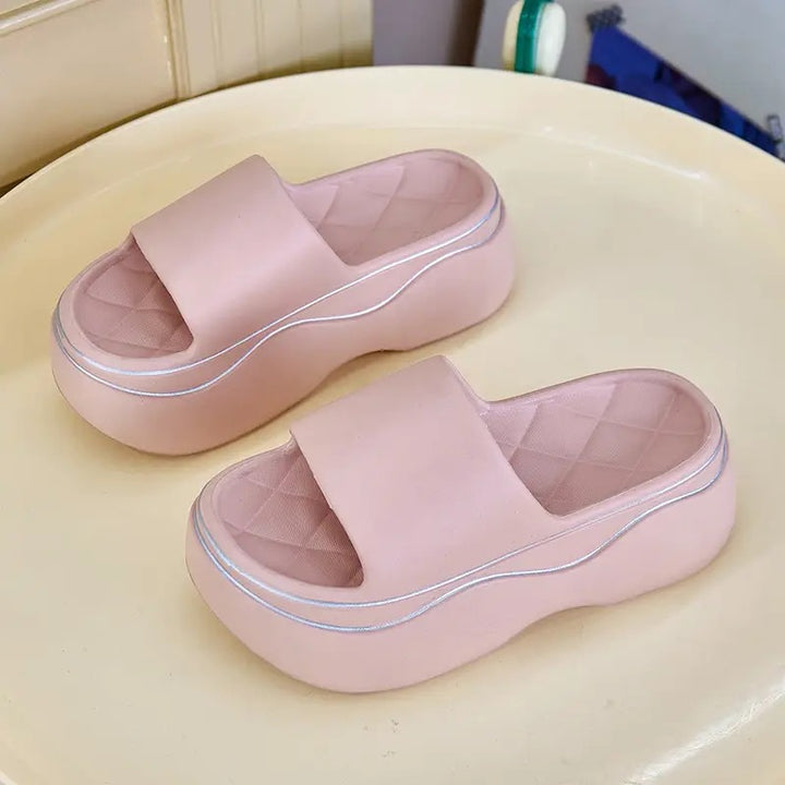 SUNKISSEDSTEP Women’s Cloud Lift EVA Platform Slide Sandals