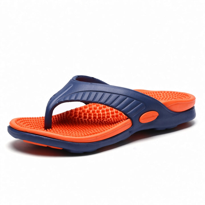 SUNKISSEDSTEP Men’s Massage EVA Sport Flip Flop Sandals