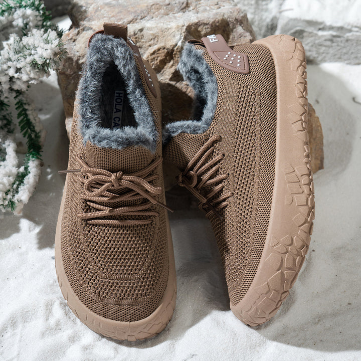 SUNKISSEDSTEP Women’s Plush-Lined Lightweight Winter Walking Shoes