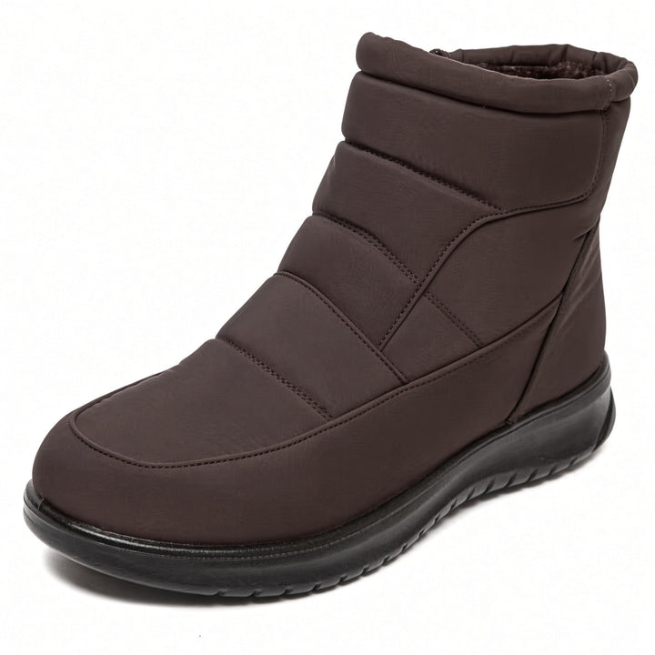 SUNKISSEDSTEP Women’s Cozy Side-Zip Winter Ankle Boots