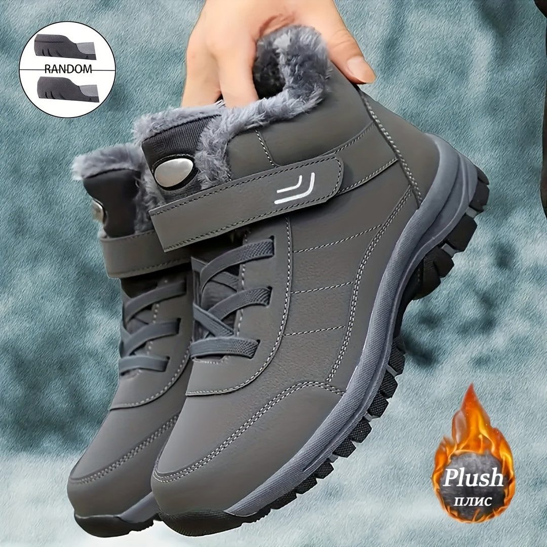 SUNKISSEDSTEP Women’s Wide-Fit Plush Snow Boots&amp;nbsp