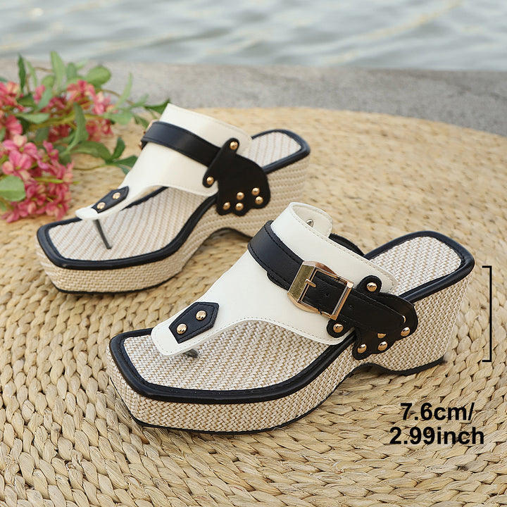 Bohemian Wedge Sandals