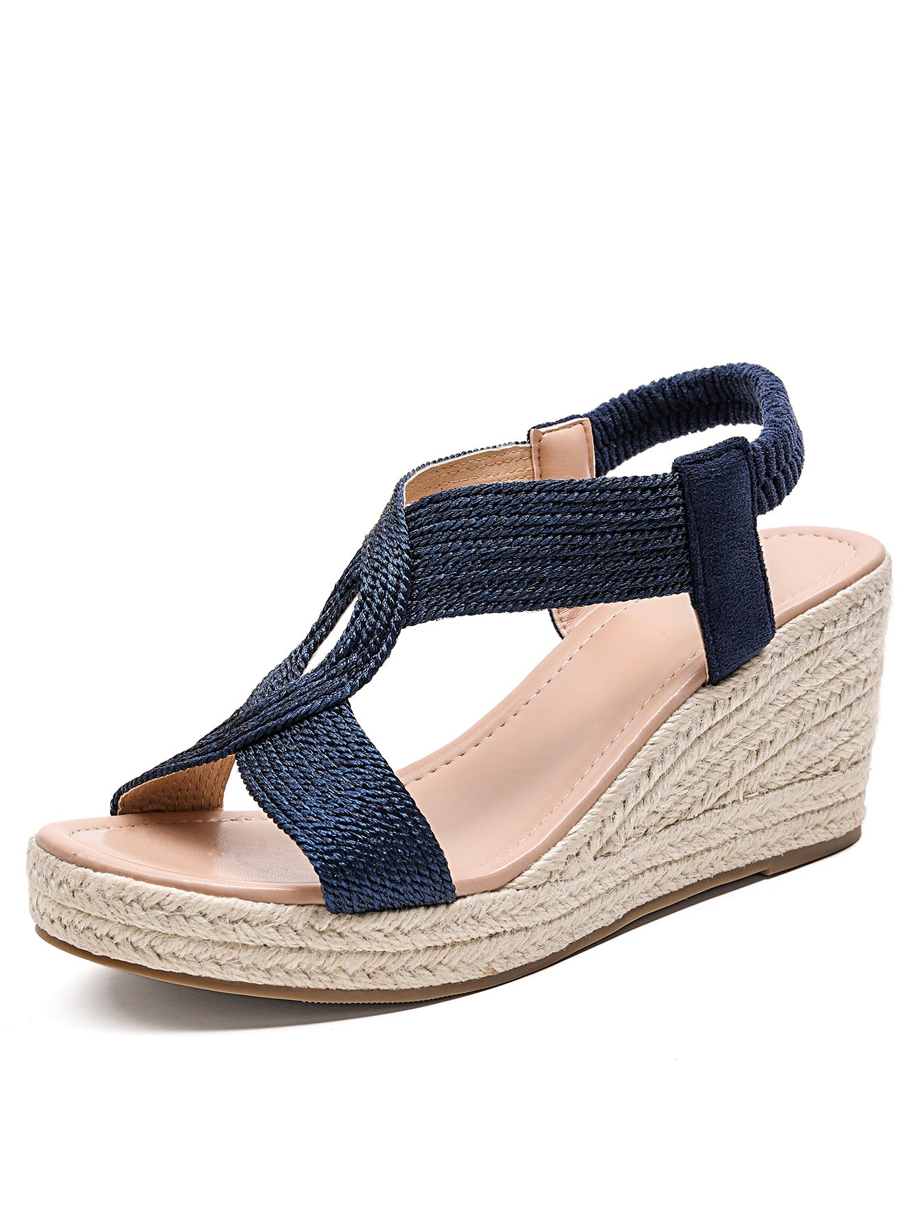 SUNKISSEDSTEP Women’s Bohemian Rope Wedge Sandals