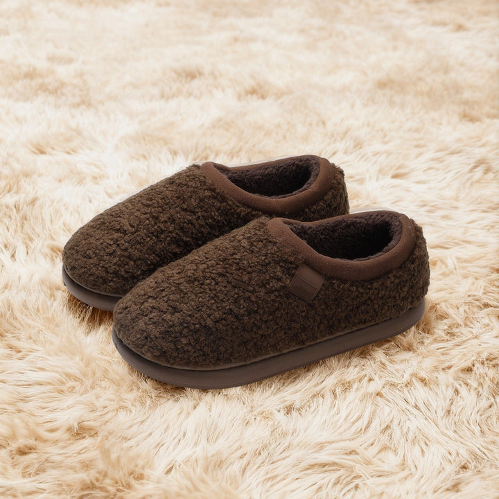 SUNKISSEDSTEP Women’s HearthSoft Plush Closed-Back Slippers