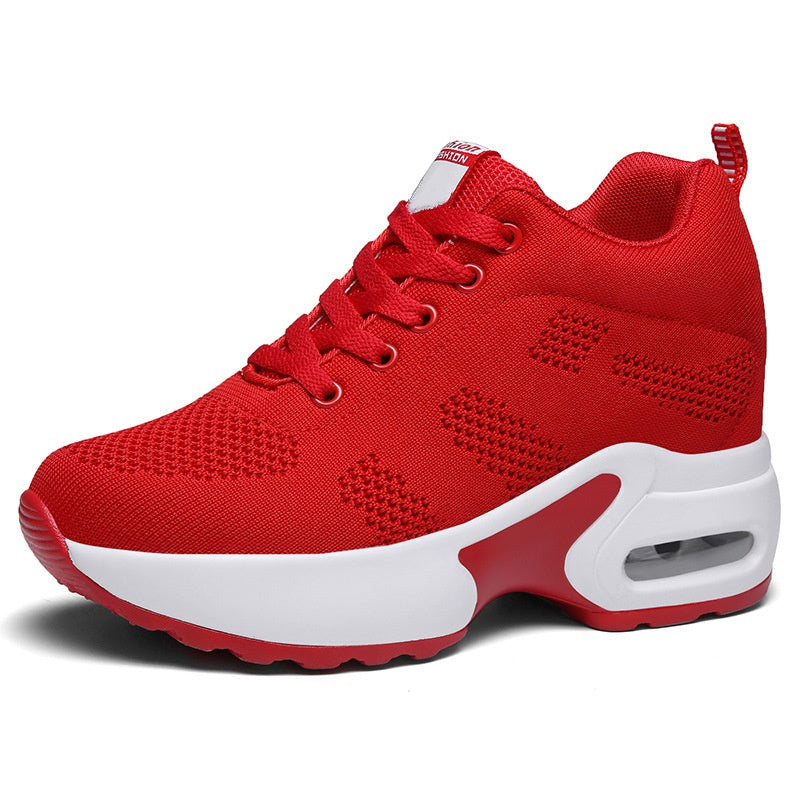 SUNKISSEDSTEP Women’s Air Cushion Mesh Walking Sneakers