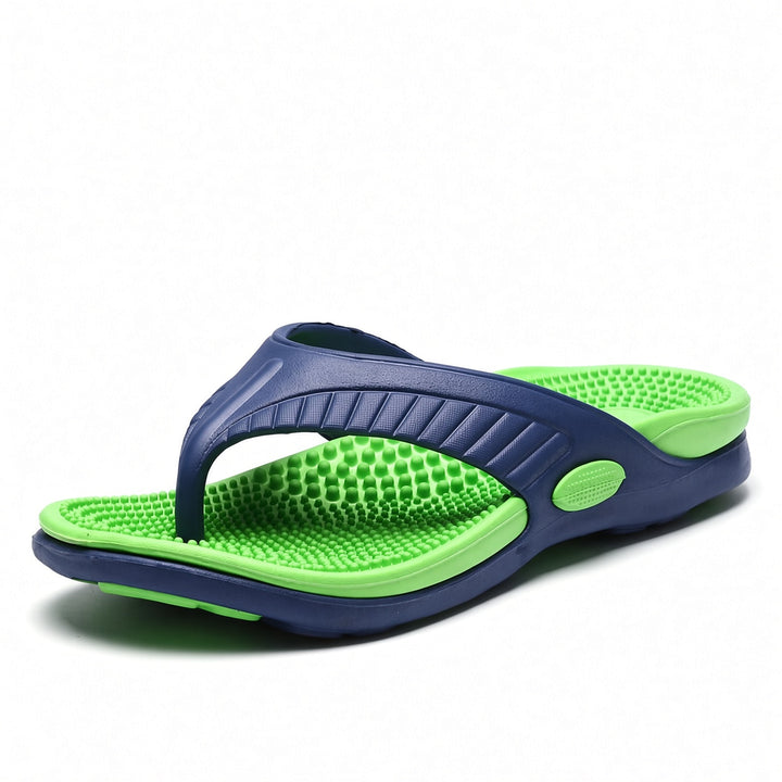 SUNKISSEDSTEP Men’s Massage EVA Sport Flip Flop Sandals