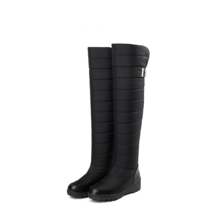 SUNKISSEDSTEP Women’s Plush Tall Snow Boots