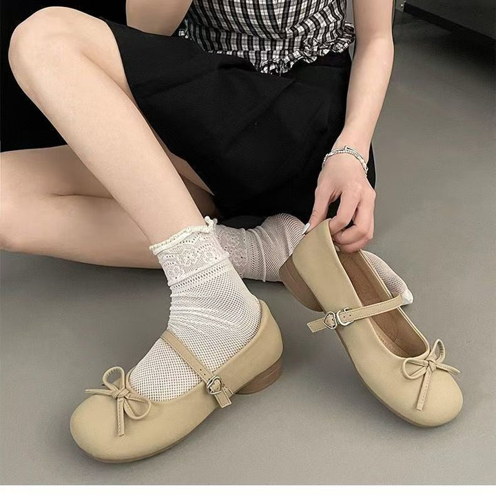 Sweet Bow Mary Jane Flats