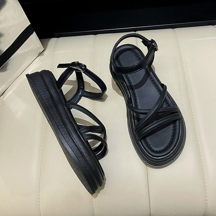 Roman Platform Sandals