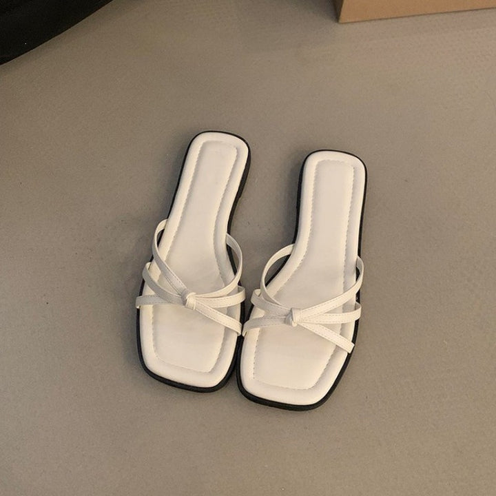 Minimalist Strappy Slide Sandals