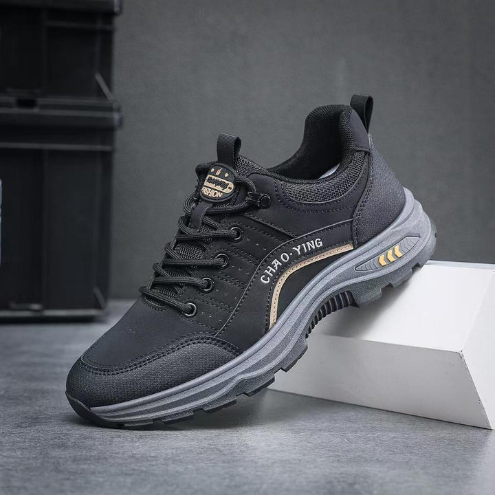SUNKISSEDSTEP Men’s Rugged Cushioned Outdoor Walking Shoes