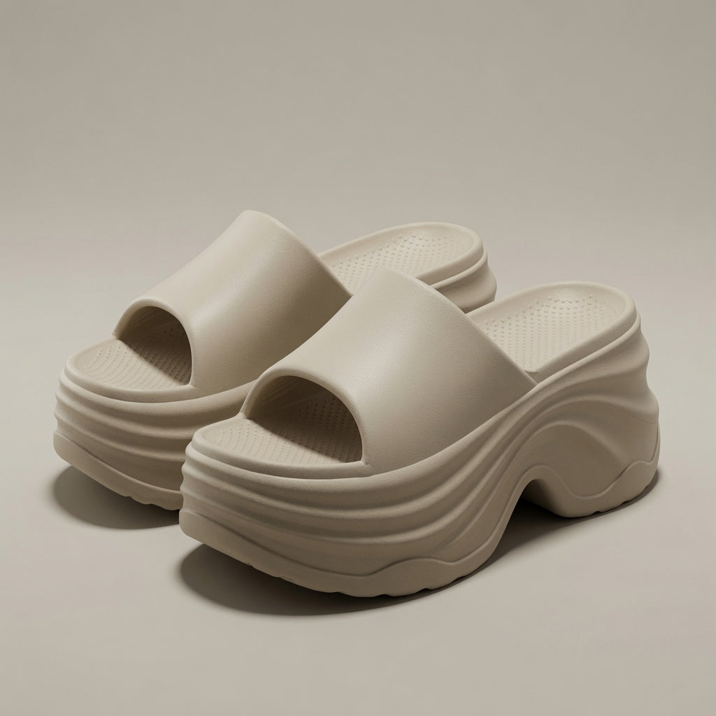 EVA Platform Slide Sandals