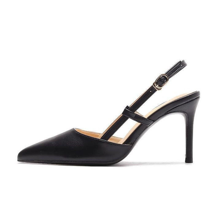 Pointed Toe Slingback Heels