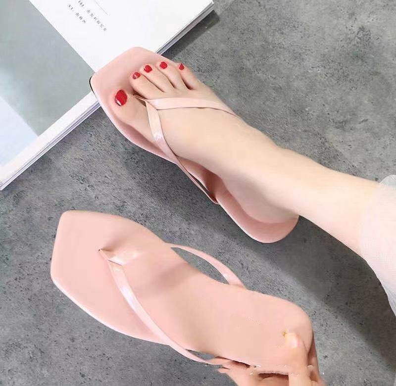 Candy Color Flip-Flop Sandals