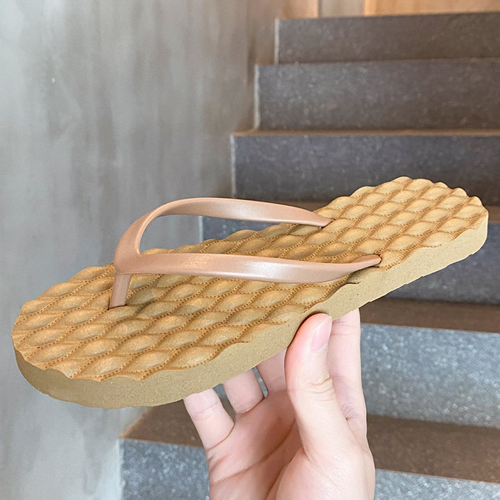 SUNKISSEDSTEP Women’s Coastal Glow Flip-Flop Sandals (US 5.5–8)