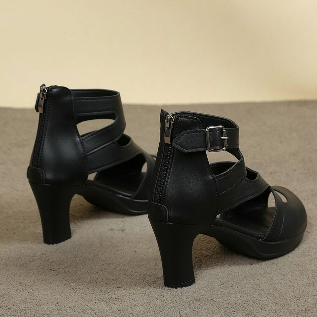 Cutout Gladiator Heels