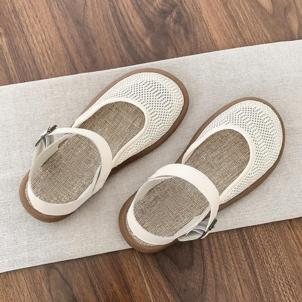 SUNKISSEDSTEP Women’s Willow Mesh Comfort Roman Sandals (US 6–9)