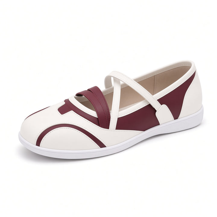 SUNKISSEDSTEP Women’s Airy Mesh Mary Jane Walking Flats