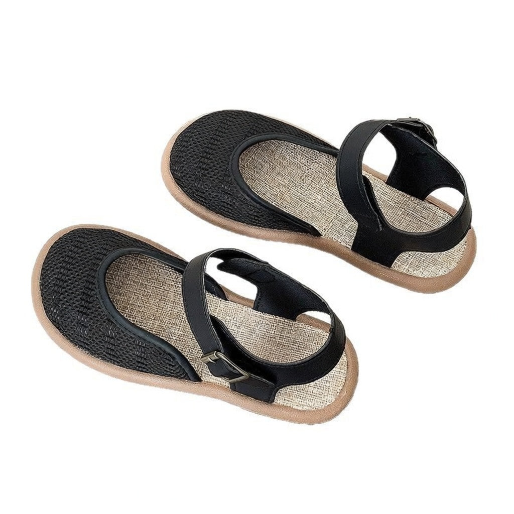 SUNKISSEDSTEP Women’s Willow Mesh Comfort Roman Sandals (US 6–9)