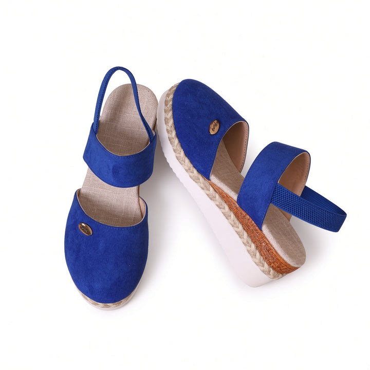 SUNKISSEDSTEP Women’s Espadrille Slingback Wedge Sandals