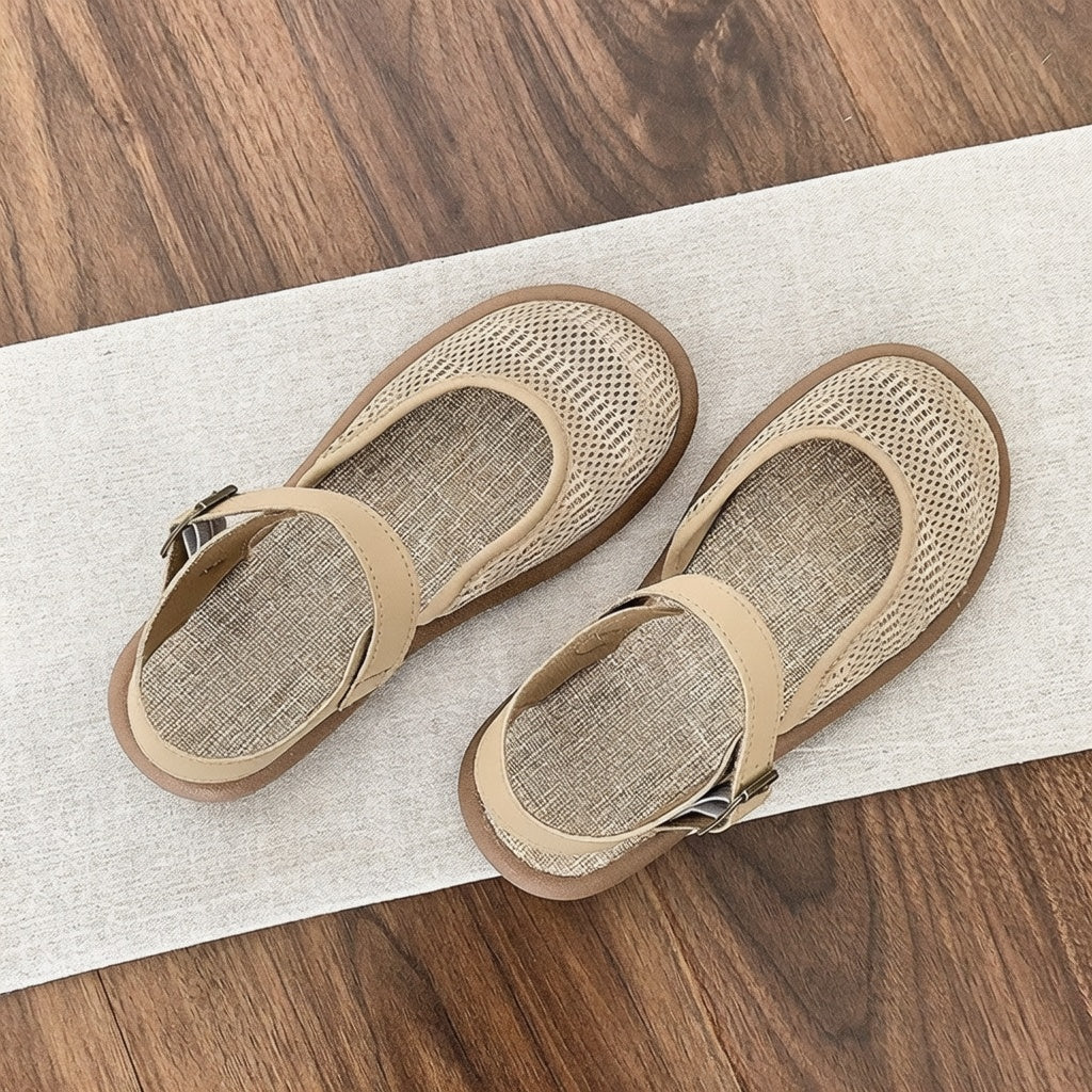 SUNKISSEDSTEP Women’s Willow Mesh Comfort Roman Sandals (US 6–9)